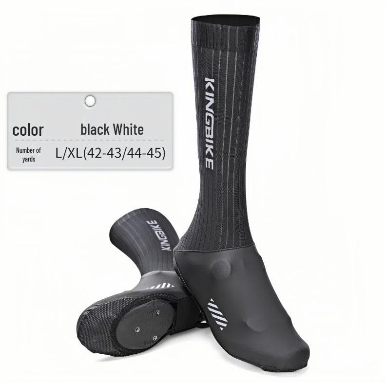 

Бахилы для велообуви Four Seasons: Спортивный, Лайкра, Дышащий, Водонепроницаемый, Нескользящий, Пыленепроницаемый, Светоотражающий XL чёрный