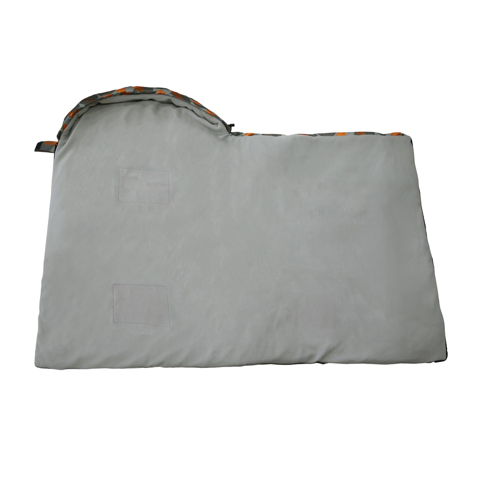 

Спальный мешок для домашних животных для собак, регулируемая температура, подогрев, кровать для собак, теплый спальный мешок для кемпинга и домашних животных orange Orange and Grey