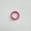 High-Quality Plated Coil Carabiner Round Buckle for Bags & Accessories - Dopamine INS Hook.