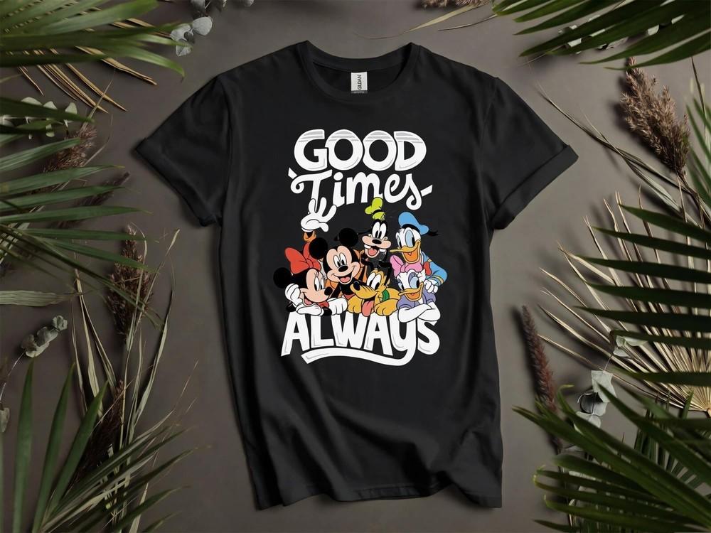 

Good Times With Mickey T-shirt T shirt Men Women Unisex Tshirt L195 S