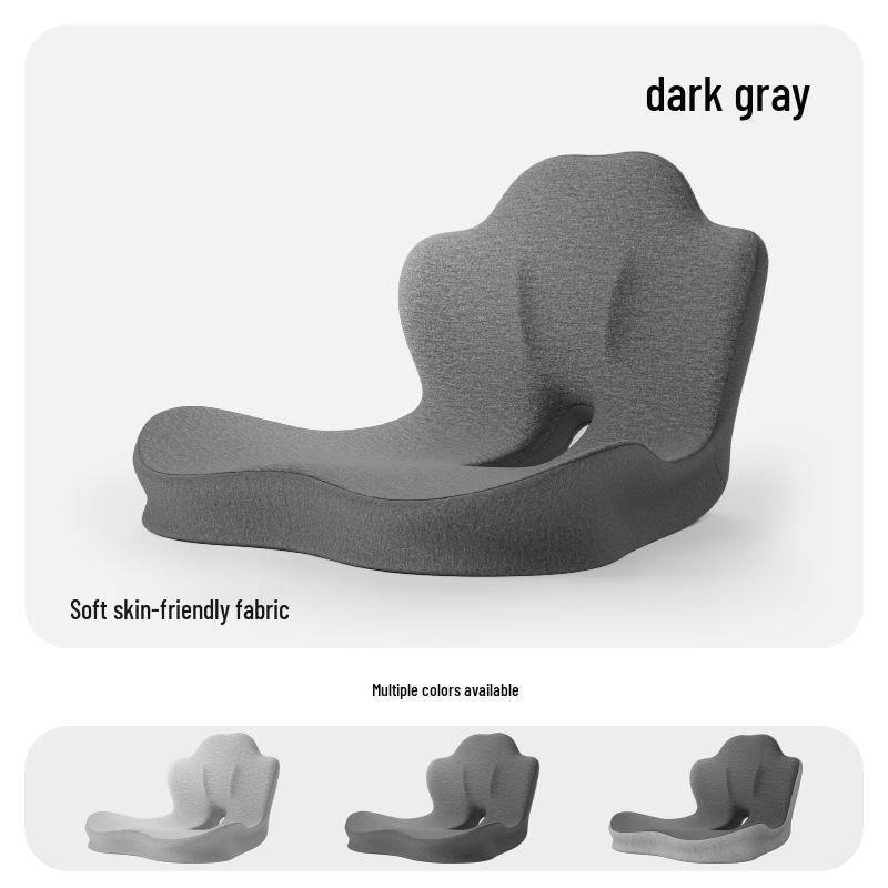 Ergonomic Integrated Seat & Backrest Cushion for Office, Student, and Car Support