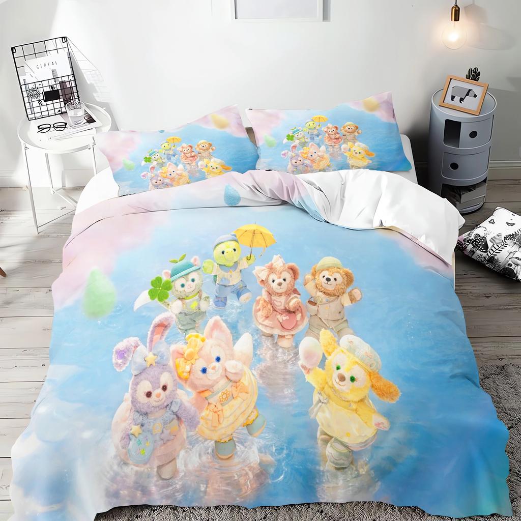 Duffy StellaLou 3-Piece 1 Quilt Cover One Piece Bedding Set Comforte Luxus Exquisite Birthday Gift 100% Polyester Home Decor