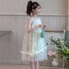 Girls' Summer Dress Princess Dress 2026 New Dress Girls' Summer Vest Dress Children's Summer Dress Long Dress