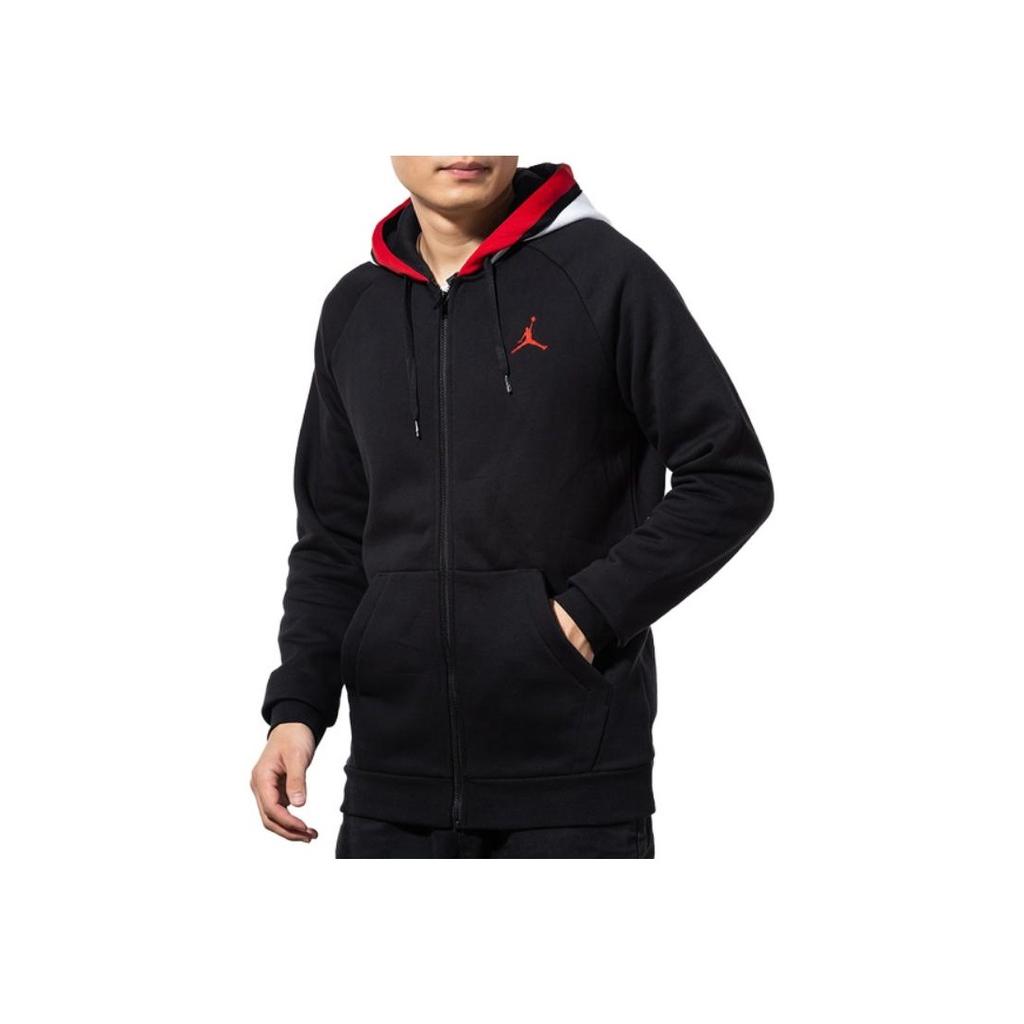 Jordan Sportswear Casual Hooded Jacket Men Outerwear Black BQ5650-010