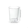 Transparent Trash Can, Large Capacity Wastebasket, Multipurpose, Home, Bathroom, Bedroom