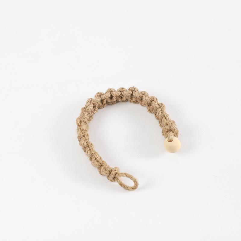 Nordic Hemp Rope Curtain Tiebacks, Handwoven Cotton, Versatile Style