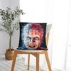 Pinhead Hellraiser Hellbound Pillowcase Printing Fabric Cushion Cover Halloween Horror Movie Throw Pillow Case Cover 45X45cm