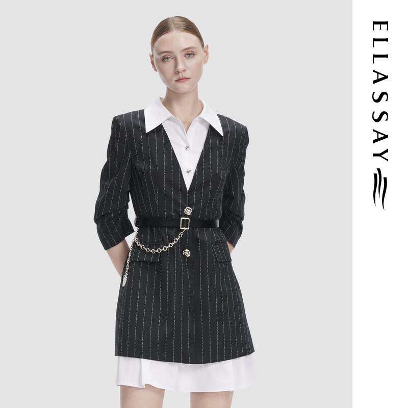 

ELLASSAY Women s Elegant Merino Wool Blend Dress Y102 L