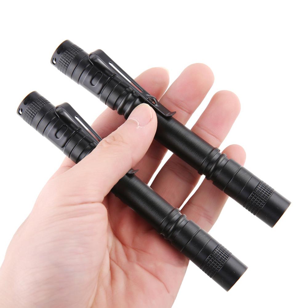 1-5PCS 395nm UV LED Torch Mini Portable Flashlight with Clip Pen Light Waterproof Banknote Pet Urine Stains Detector Pocket Lamp
