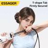 Essager 2 In 1 Type-C C To Type-C Fast Charging Cable Data Cord with Neck Straps Lanyard 60W PD Cable For iPhone Samsung Huawei