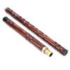EKey Bamboo Flute Selected Dry Bitter Material Traditional Dizi Instrument Set ZD02