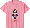 Hot Fashion Casual Princess Snow White Modern Art Deco Style T-Shirt S-4XL Four Seasons Unisex