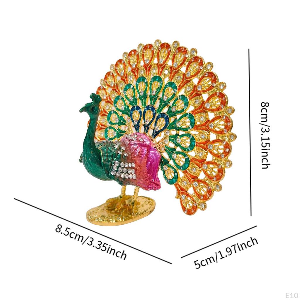 Animal Sculpture of Peacock for Office and Living Room