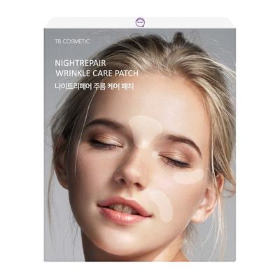 TV Cosmetics Night Repair Faltenpflege Patch Klinisch abgeschlossen, Nasolabiale Faltenentfernung Zwischen den Augen, 1 Stück, 80 Stück