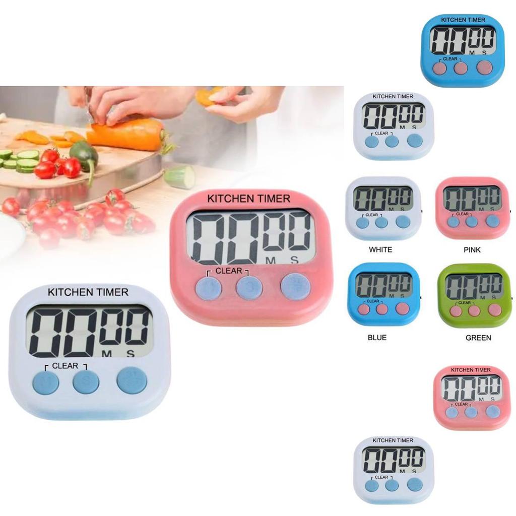 Versatile Small Electronic Timer With Clear Display For Home And Beauty Reminders
