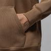 Jordan Flight Fleece Pullover Hoodie Long Sleeve Sweatshirt Women Hoodies Dark-Brown FV7051-223
