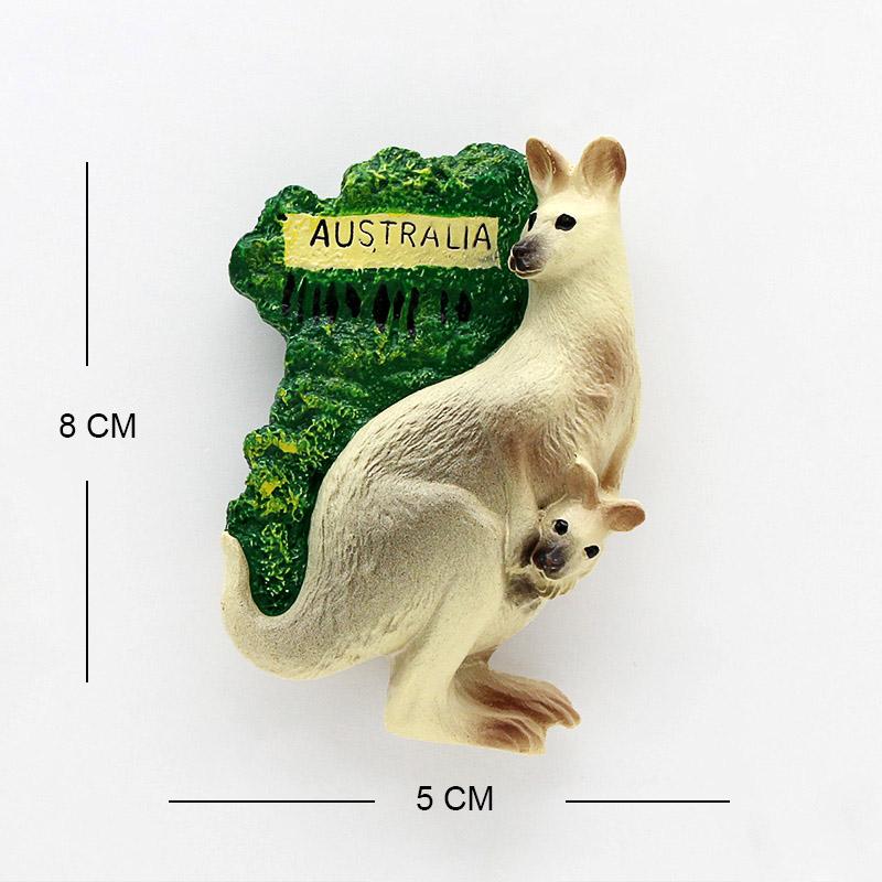Australia cangur Opera din Sydney suvenir magneți de frigider 3D magnetici frigider decorațiune casă Colecția Australia Cadou