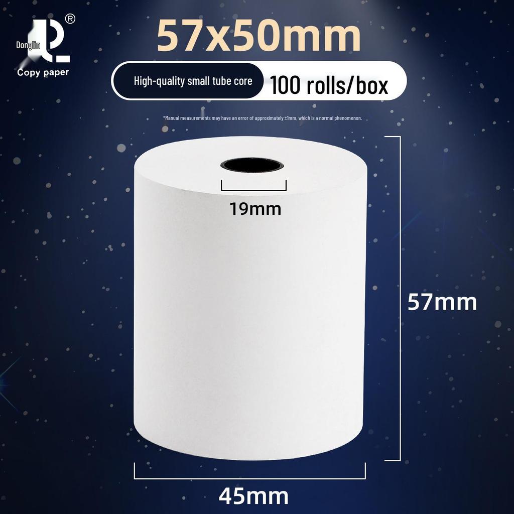 Thermal Receipt Paper 57x50 & 80x80 for Delivery & Supermarket Tickets