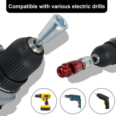 Abisolier- und Verdrillwerkzeug-Set Tragbares Kabelabisolierwerkzeug Professionelles Elektriker-Drahtverdrill-Verbinder Elektrobohrer