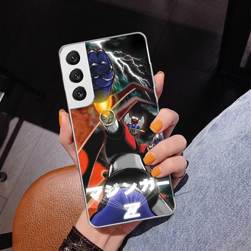 Manga Mazinger Z Anime Phone Case For Samsung Galaxy S24 S25 Edge S26 Ultra S23 S22 S21 Plus S20 FE + Personalized Print Cover G