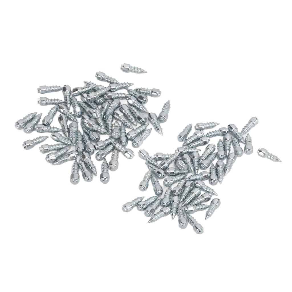   Tire Studs 200PCS 4*12mm Snow Screw Anti Slip Ice with Installation Tool for Motorcycle ATV Car Scooter  