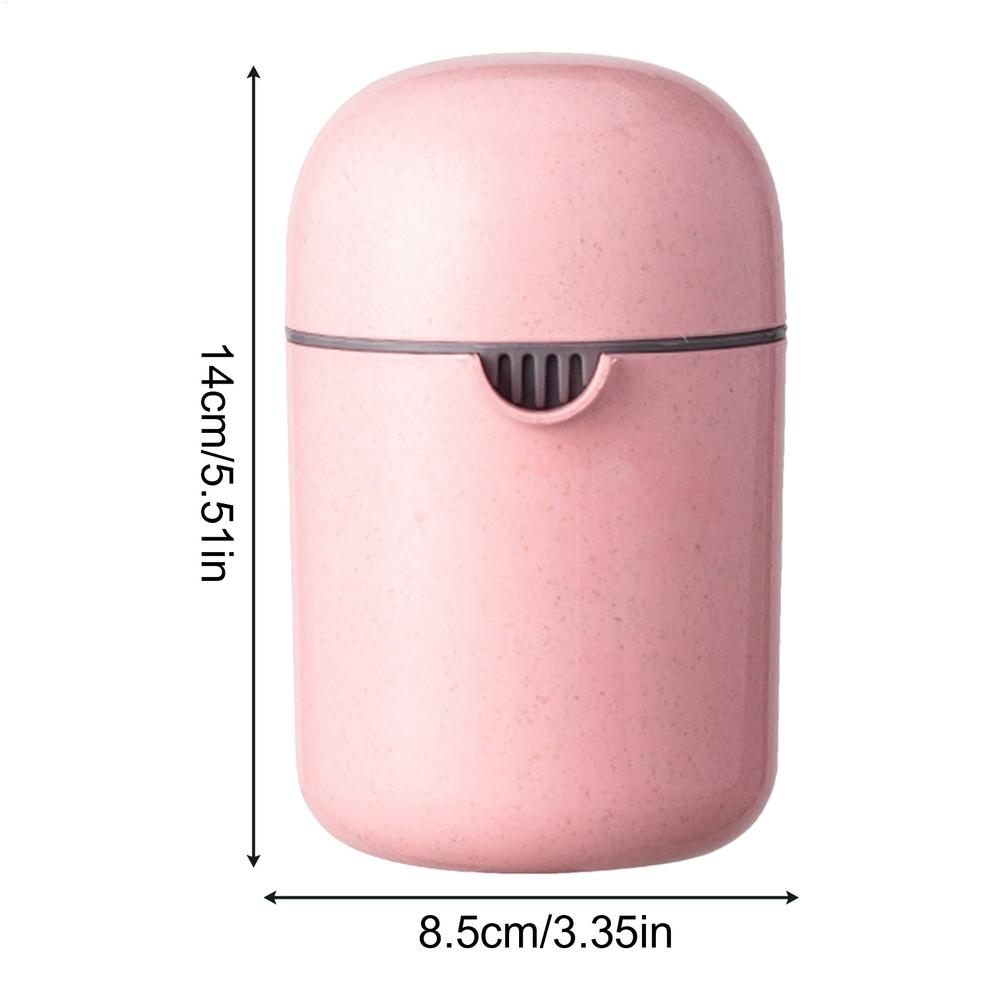 

Соковыжималка для лимона Пресс для фруктов Цитрусовая соковыжималка Чашка Прибор для приготовления сока Вращающийся пресс Портативный кухонный комбайн Ручные инструменты Кухонные гаджеты розовый