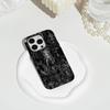 Funda de Teléfono con Diseño Gótico de Arte Oscuro Carcasa de Película Para iPhone 16e 16 15 14 13 12 11 Pro Max Plus XS