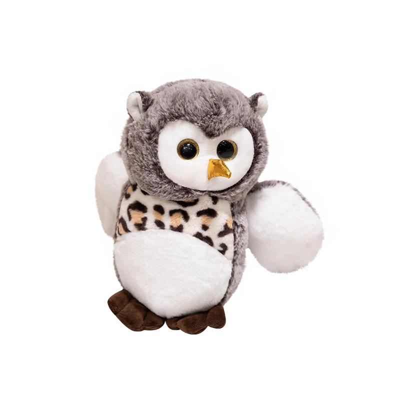 20/25CM Simulation Funny Owl Soft Stuffed Animal Soft Plush Toy for You Boys and Girls Perfect Birthday Holiday Gift