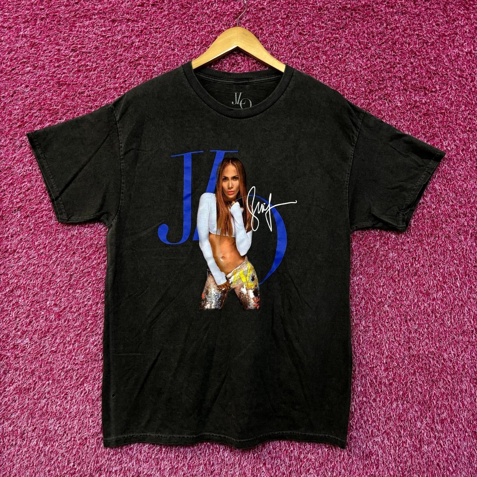 Jennifer Lopez JLO Signature Poster Dance Pop Tee ML XL