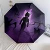 Dragon Ball  pattern, automatic folding umbrella, portable and foldable design, 8 ribs, a Christmas or birthday gift.