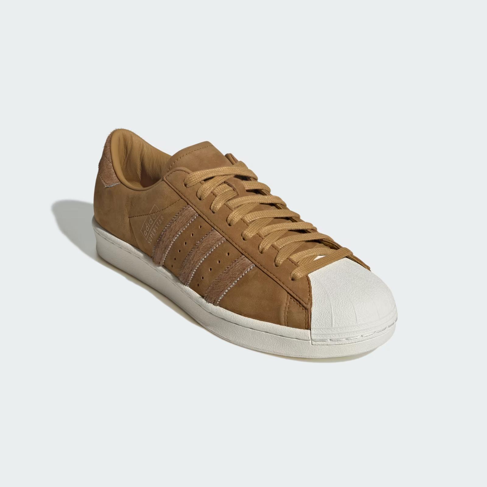 JQ3265 adidas Originals Superstar Vintage Preloved Bronze Golden Beige (Men s) 10