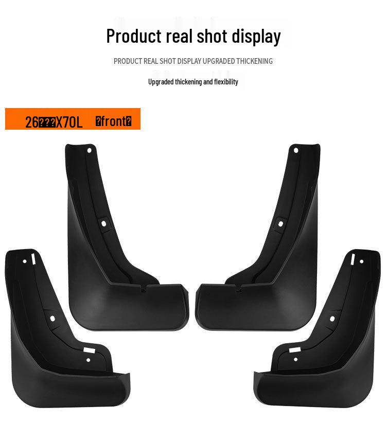 Chery Jetour X70L 2026 Tire Mudguards & Accessories