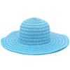 Spring and summer new sun hat women's stripes small fresh foldable big brim sun protection straw hat versatile sun hat