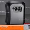 Wall-Mounted Anti-Theft Key Lock Box for Homes and Construction Sites