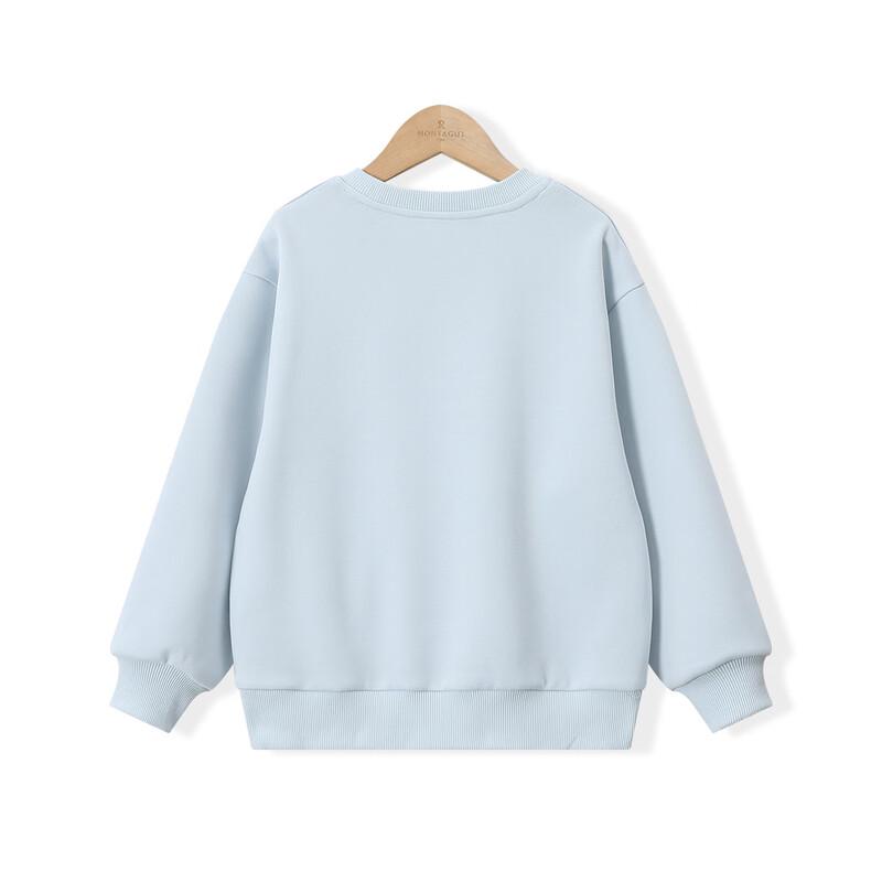 Montagut 2026 Unisex Kids' Round Neck Casual Sweatshirt