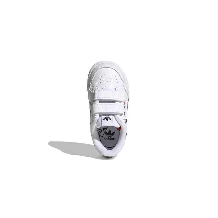 Adidas Originals Continental 80 Cf Low-Top Sneakers White Red Baby Sneakers FX6071
