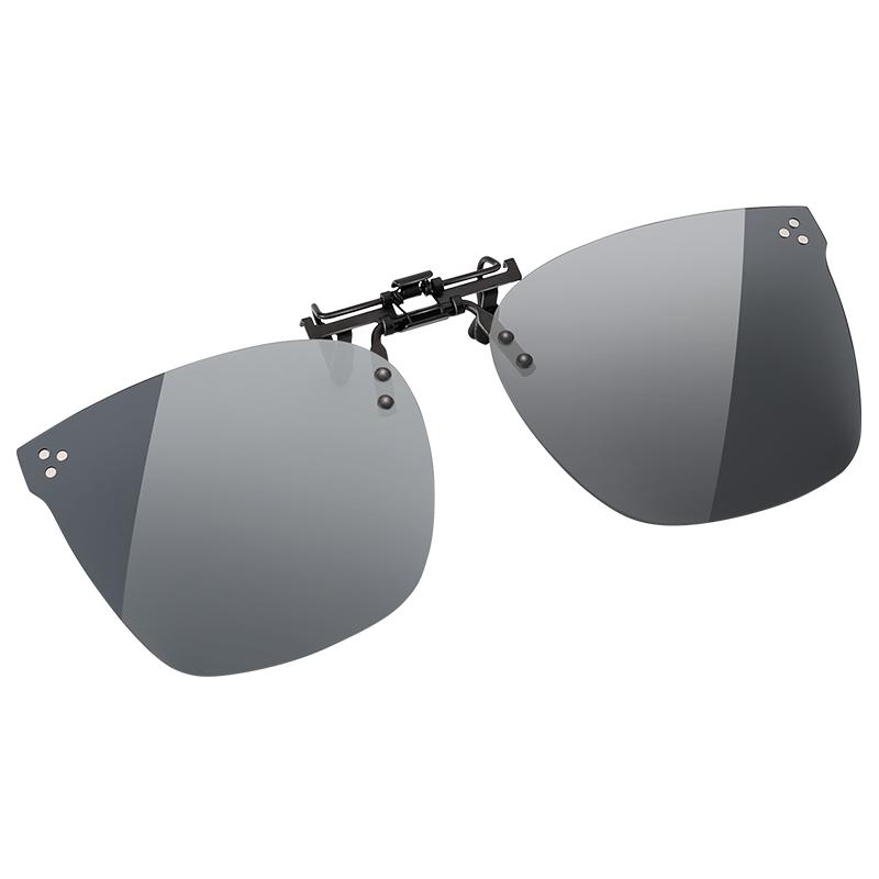 CASHMAN Retro Cat Eye Polarized Clip-on Sunglasses