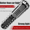 Torcia a Mano Multifunzione LED Super Potente Impermeabile da Esterno per Pesca Campeggio Escursionismo 5000LM