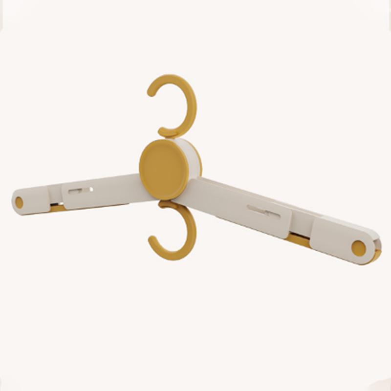 Travel Folding Clothes Hanger Portable Multi-Functional Clothes Hanger With Clip Bold Clothes Drying Rack Hanging Shoe Rack