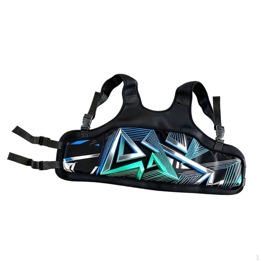 Ochraniacz żeber Go-Kart dla Dzieci Kamizelka dla Dorosłych Regulowana Wielofunkcyjna Amortyzacja Karting