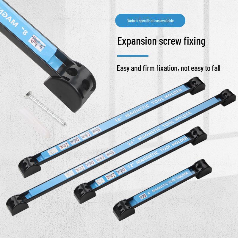 Strong Magnetic Tool Rack for Storage and Organization