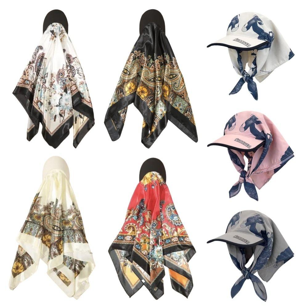 Vintage Dragon Claw Baseball Cap Sunscreen Satin Headscarf Hat Strappy Bandana Hat  outdoor