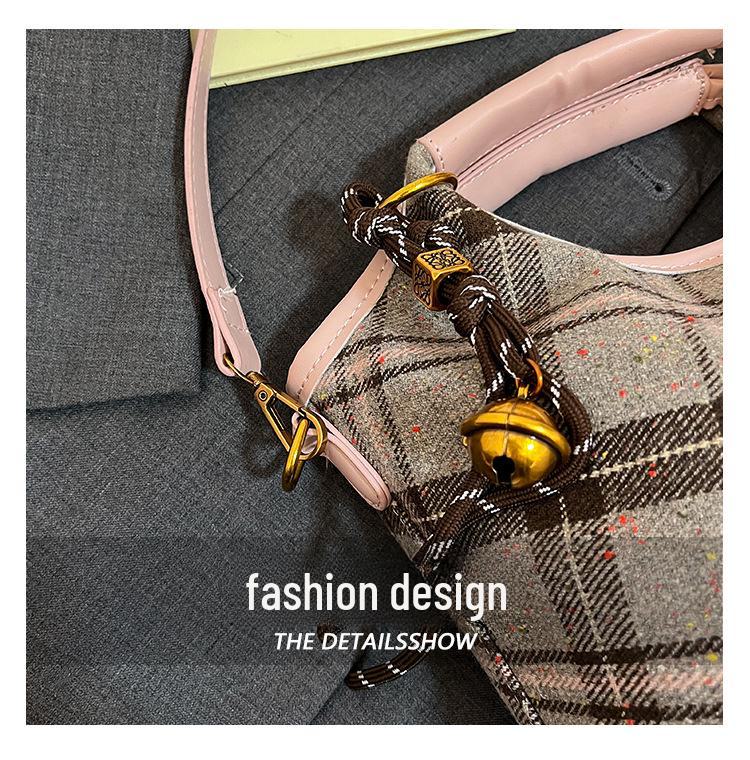 2024 Women's Trendy Cross-Border Tote Bag - Autumn/Winter All-Match Handbag, Commuter Shoulder & Messenger Bag