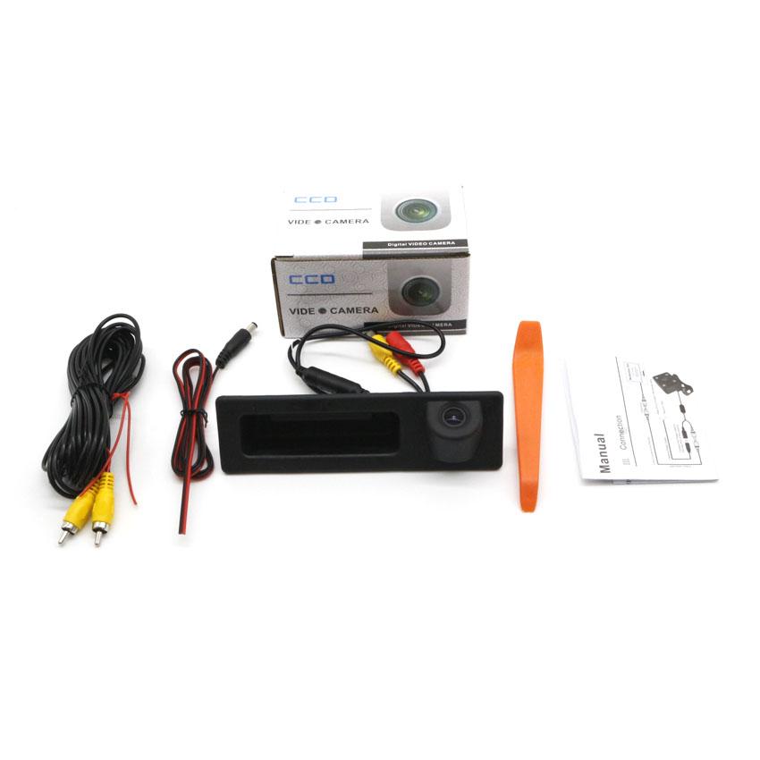 HD CCD Night Vision Trunk Handle Car Rear View Reverse Camera Backup Camera For BMW 3 5 Series F25 F30 F31 F32 F35 F10 F11
