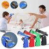 Metall Burst Gummiband Spielzeug - Mini Faltbarer Abschussrampe Spielzeug Mit Schlüsselanhänger Und 60 Stück Gummibändern, Perfektes Geschenk für Weihnachten