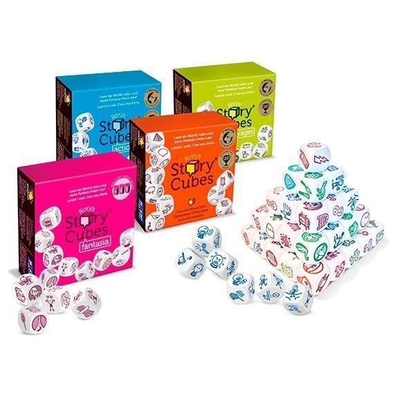 Jeu de société - ASMODEE - Rory's Story Cubes Primal - Cube (6 faces) - Garçon/Fille - 6 ans et plus