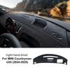 For MINI Countryman U25 2024-2025 Suede Fabric Dashboard Anti-glare Mat UV Protection Interior Sun Shade Pad Mod Accessories