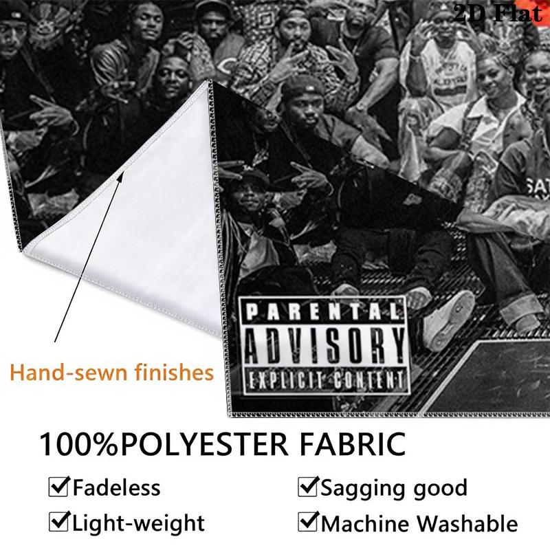 Kendrick Lamar Wall Tapestry Aesthetic Wall Hanging Printed Fabric Blanket Decorative Tapestries for Bedroom Living Room Home Decor