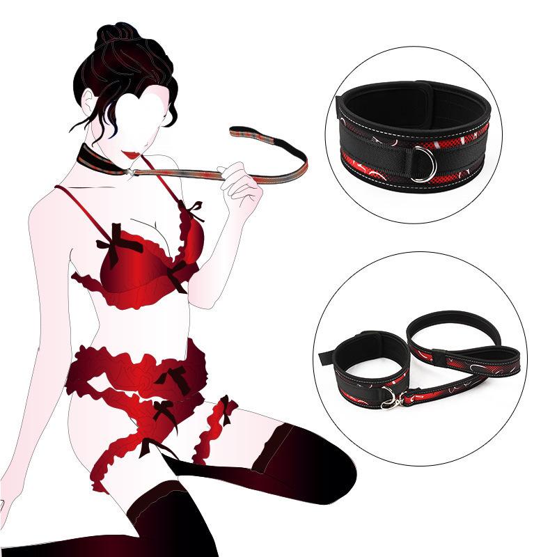 SM Adult Sex Toys Breast Clips Handcuffs Collars Couple Bondage Alternative Sex Toys Training Props