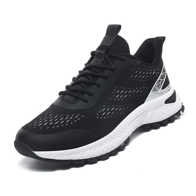 New Men 'S Casual Sports Shoes Breathable Marathon Sports Shoes Breathable Thick Soled Lightweight Running Shoes Men  Summer